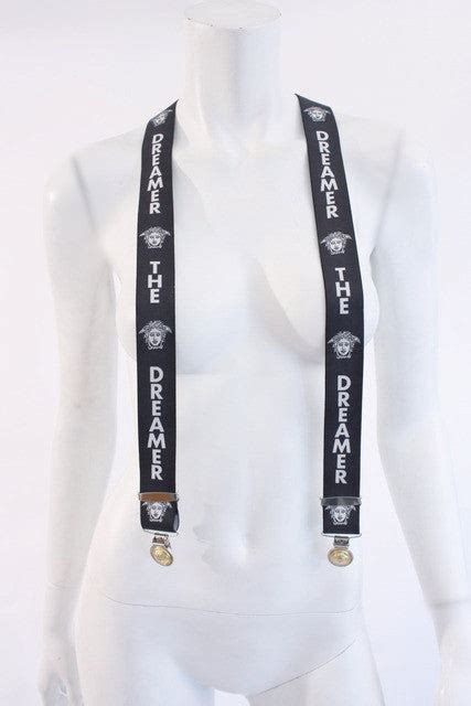 vintage gianni versace suspenders|Vintage GIANNI VERSACE Suspenders at Rice and Beans Vintage.